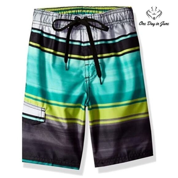 Kanu Surf Avalon Quick Dry UPF 50+ Beach Swim Trunks Size 14-16 - Picture 1 of 4